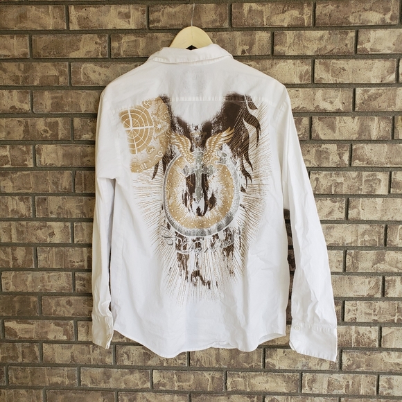 B. Bennett men's button down casual shirt usa - Picture 12 of 12